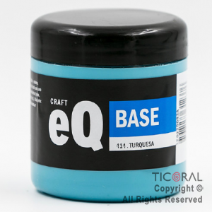 BASE ACRILICA EQ 414 TURQUESA 200 CC X 3 UNIDADES